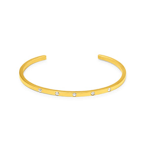 Fax Jewelry | 'Mia' Classic Cuff Bracelet | 18 karat Gold Bracelet