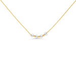 'Pearly Please' Gold Plated 925 Sterling Silver Necklace