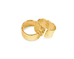 FAX Jewelry 'Rock Solid Love' Adjustable Gold Band Ring  | Duo