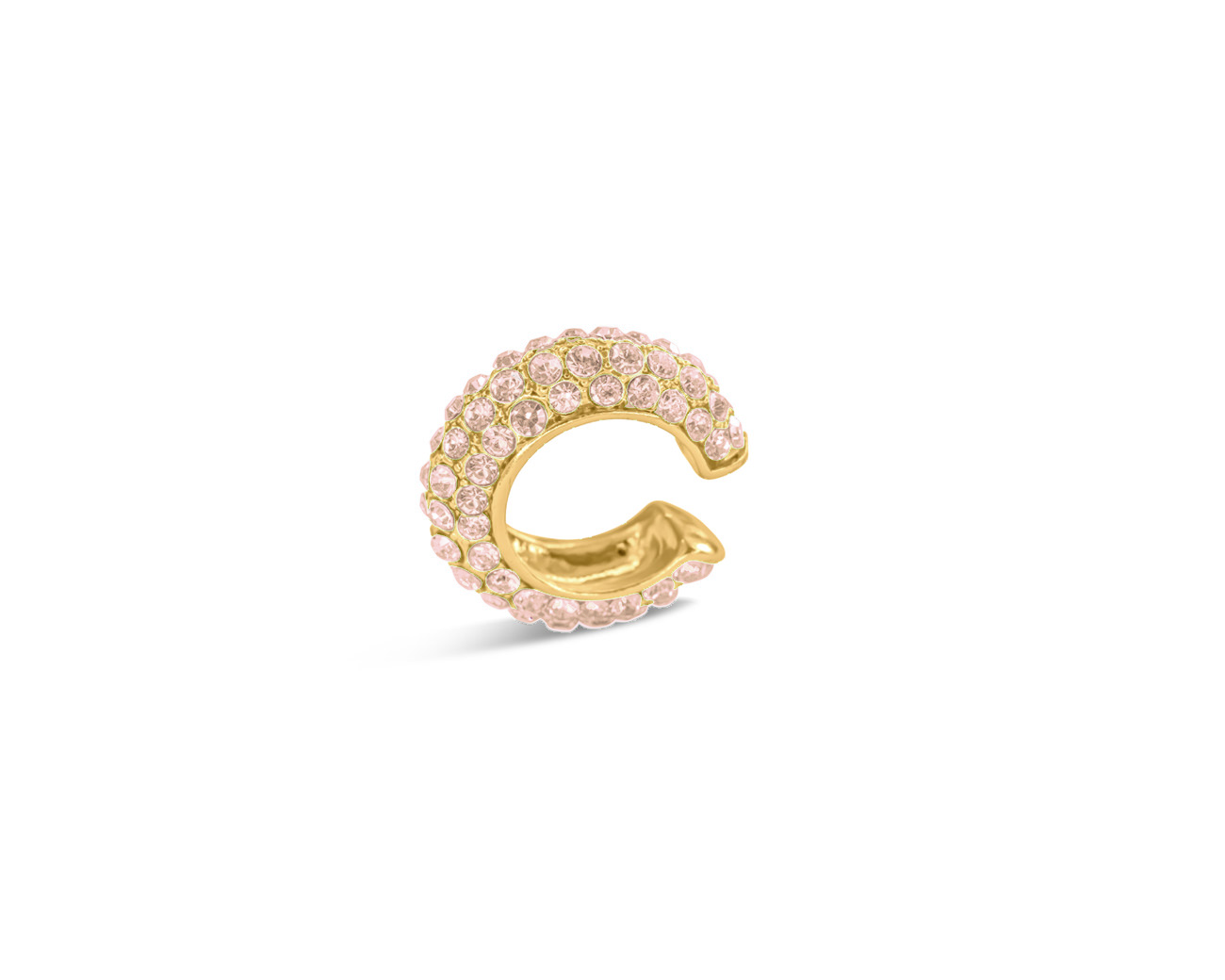 FAX Jewelry | 'Shine Bright' Champagne and Gold Ear Cuff 