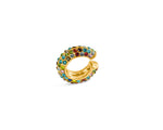 FAX Jewelry | 'Shine Bright' Rainbow and Gold Ear Cuff 