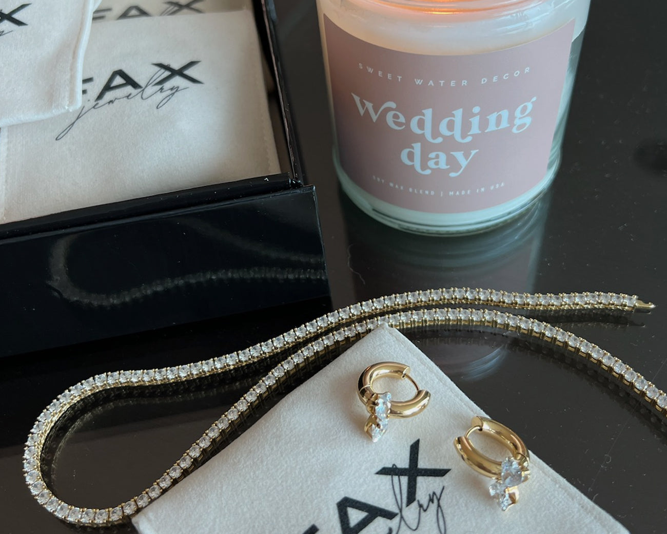 wedding day jewelry